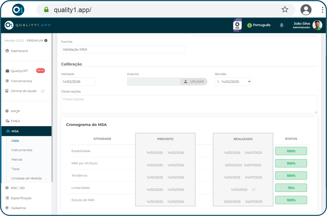Cronograma de Projeto
